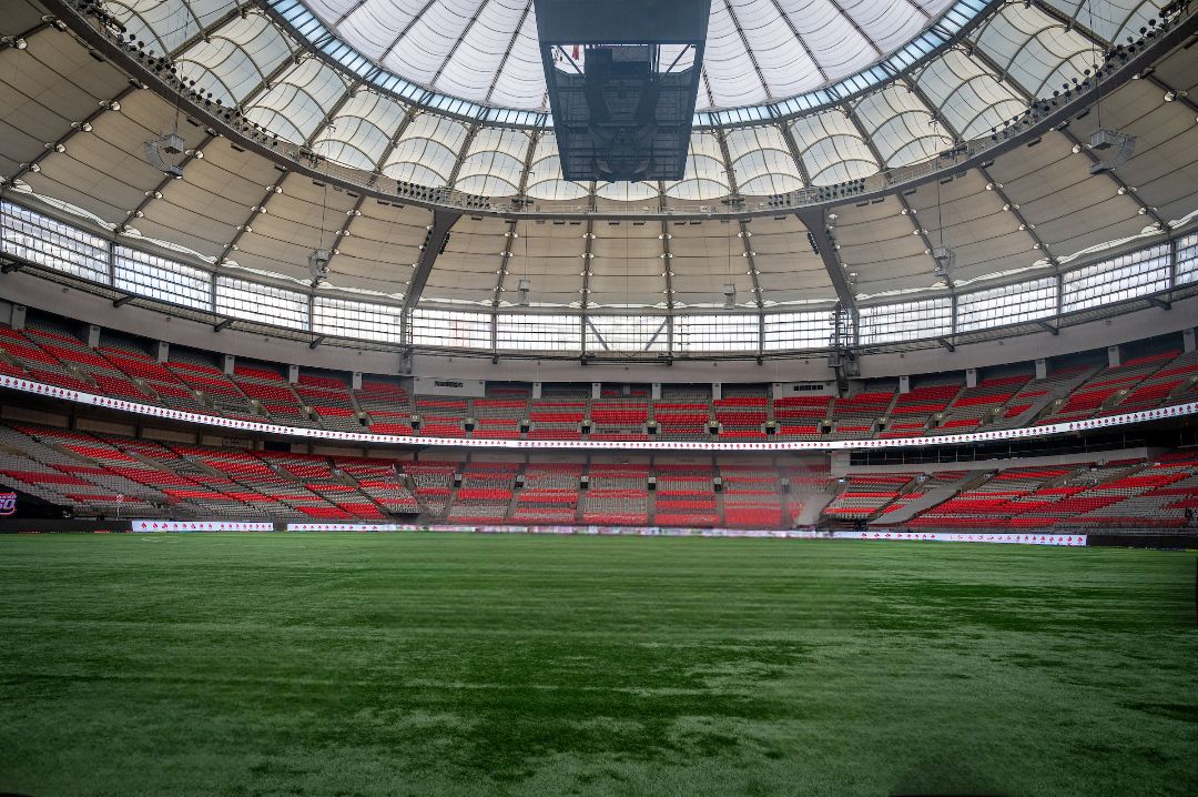 BC Place Stadium in Vancouver — home of Super60